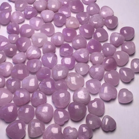 Purple Heart Pendant Crystal Ornament