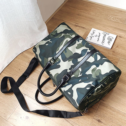 Camouflage Travel Bag Portable Large Capacity Oxford Cloth Luggage
