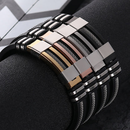Punk Style Stainless Steel Exaggerated Bracelet