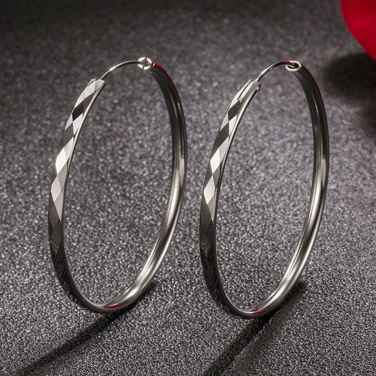 Women's Simple Atmosphere Exaggerated Earrings Jewelry
