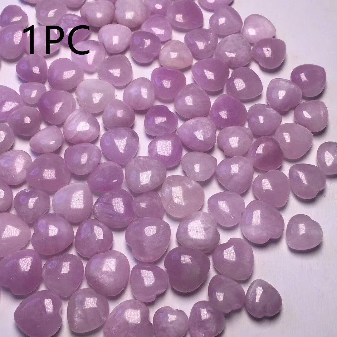 Purple Heart Pendant Crystal Ornament