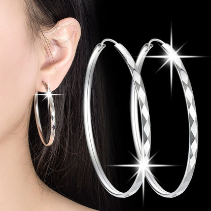 Women's Simple Atmosphere Exaggerated Earrings Jewelry